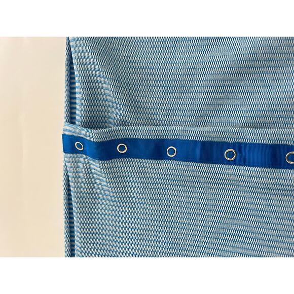 Lululemon Blue Striped Vinyasa Button Scarf Wrap One Size - Picture 15 of 16